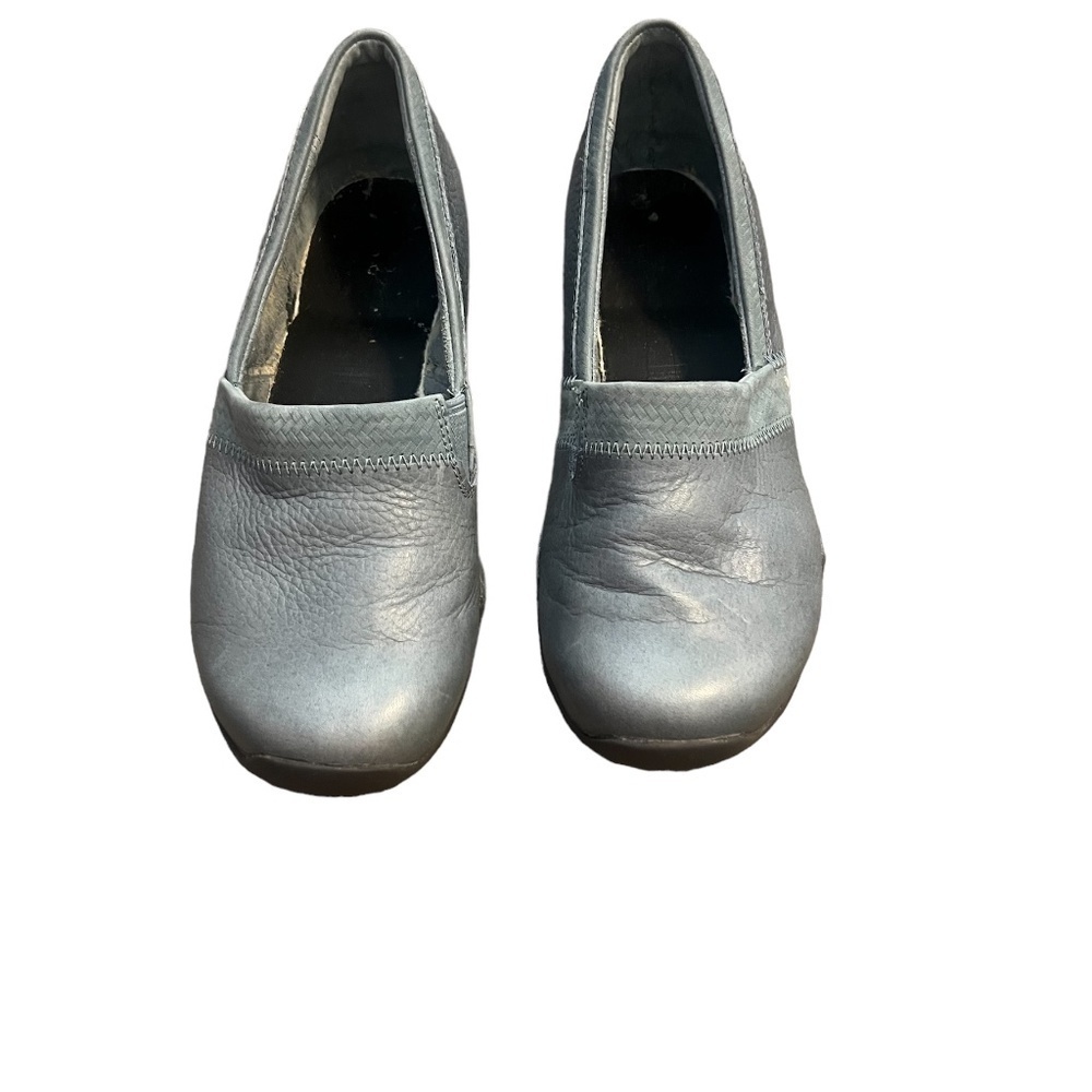Ahnu Karma Casual Slip On Comfort Shoes Women's Size 6, Blue gray